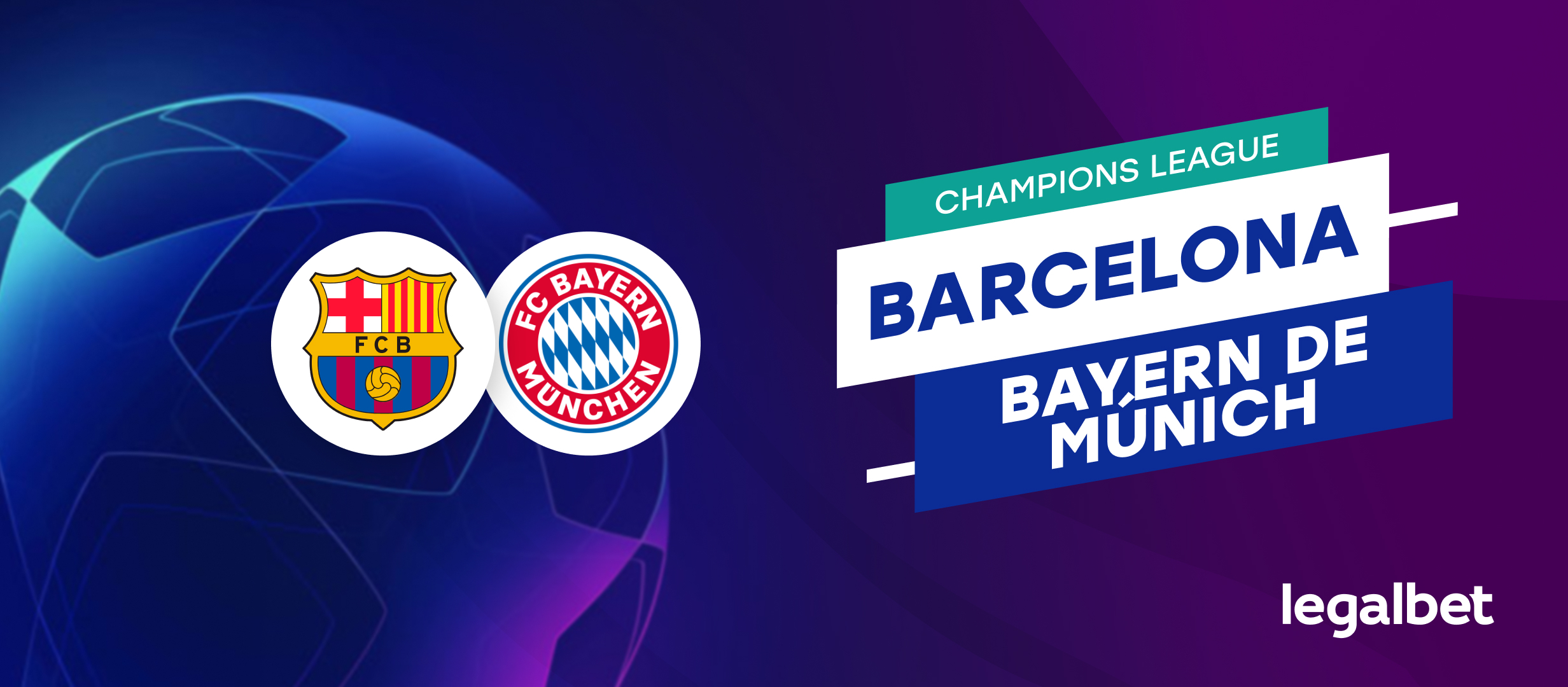 Apuestas y cuotas Barcelona - Bayern Múnich, Champions League 22/23