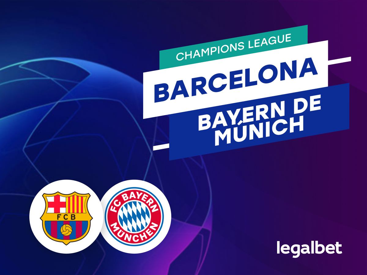Antxon Pascual: Apuestas y cuotas Barcelona - Bayern Múnich, Champions League 22/23.