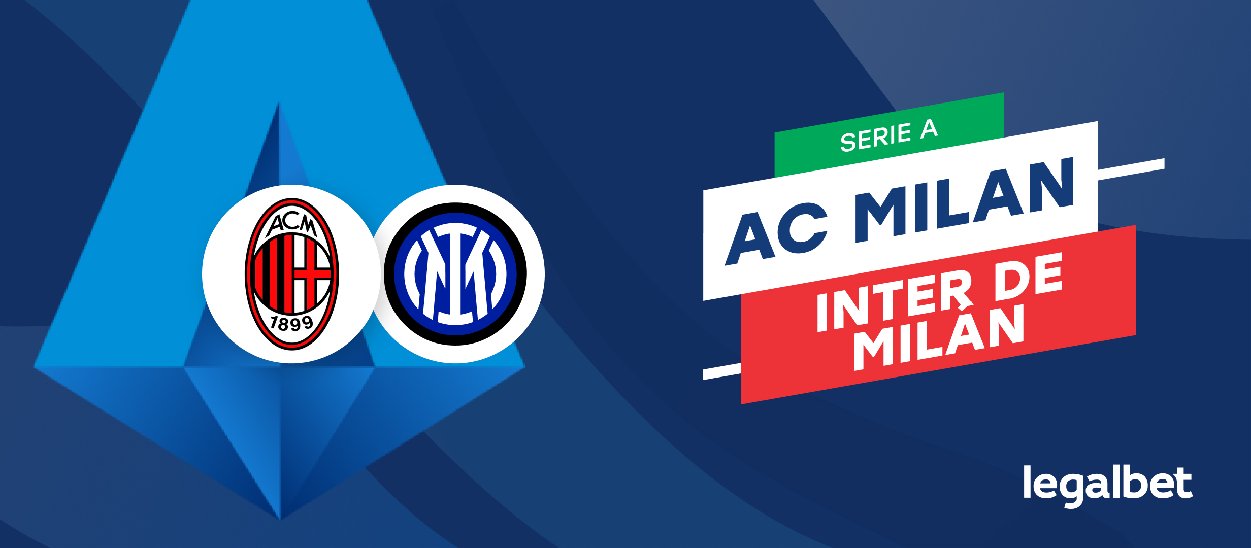 Apuestas y cuotas AC Milan - Inter de Milán, Serie A 2022/23