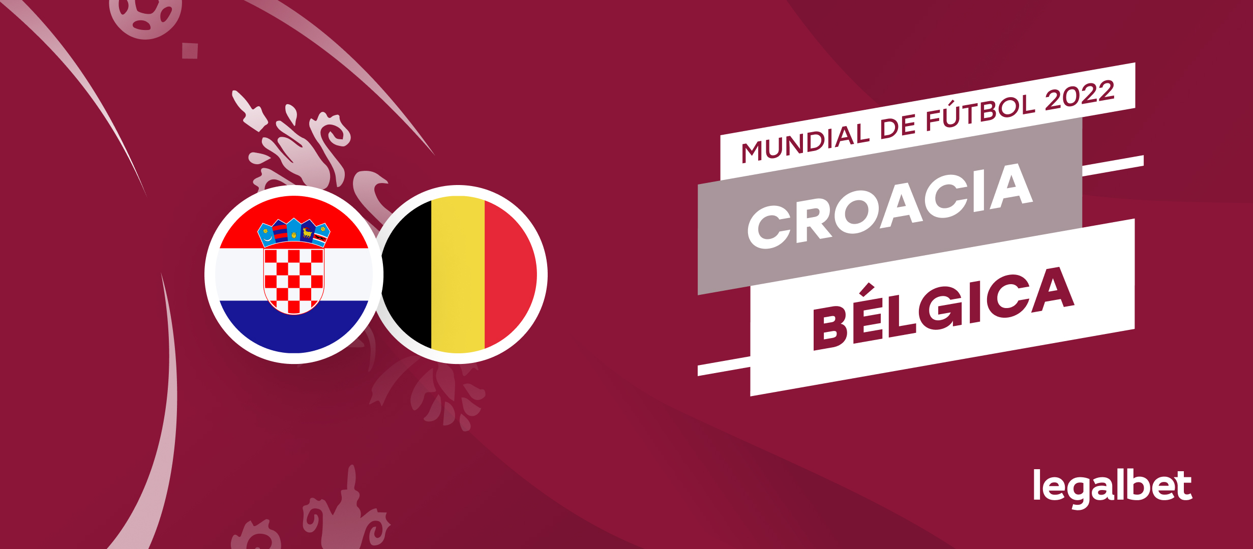 Apuestas y cuotas Croacia - Bélgica, Mundial 2022