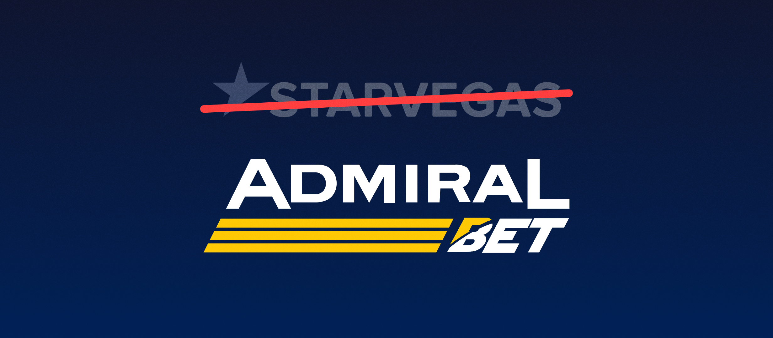 ¡Starvegas pasa a ser Admiralbet!