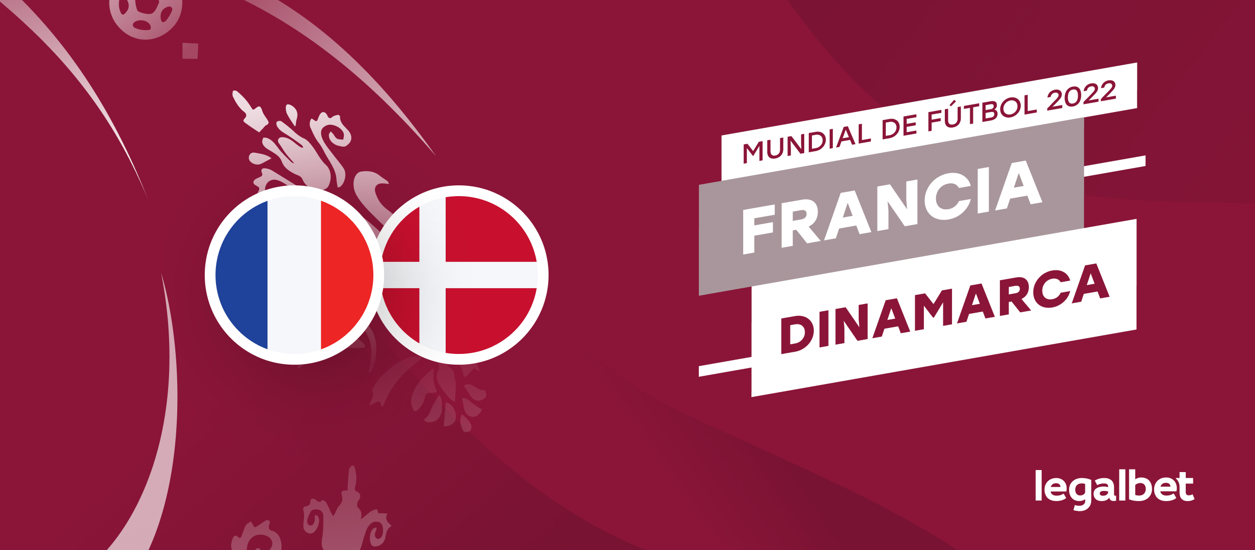 Apuestas y cuotas Francia - Dinamarca, Catar 2022