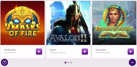 Jackpot City casino screenshot 1